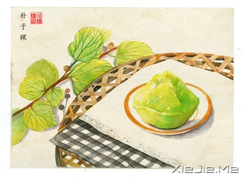 С������ʳ�ֻ�廭